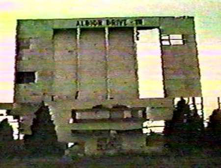 Albion Drive-In Theatre - Screen - Photo From Rg